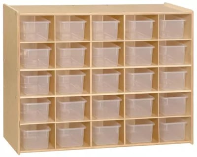Cubby Storage - 25 Cubbies